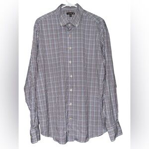 Peter Millar Summer Comfort Checkered Button Down Shirt